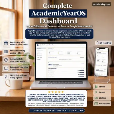 AcademicYearOS preview