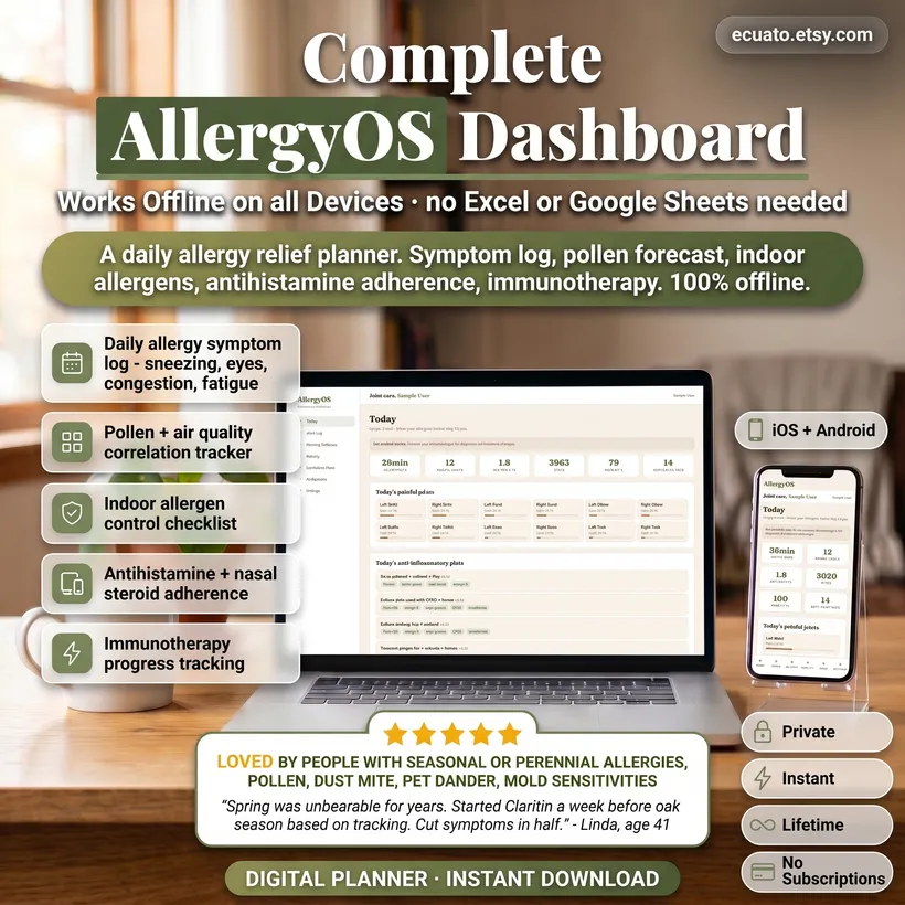 AllergyOS preview