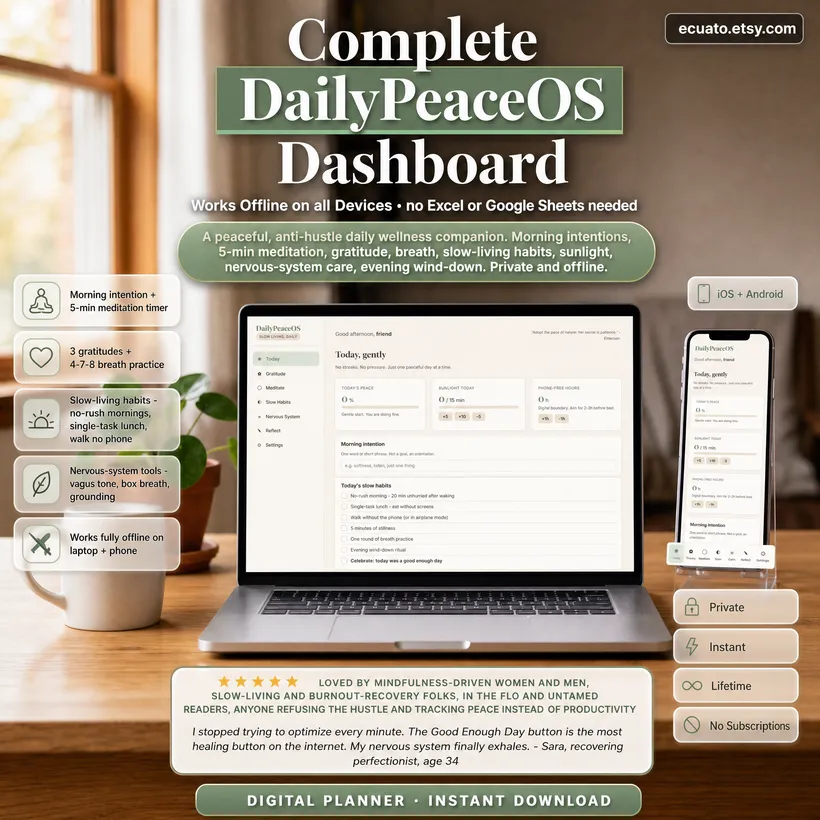 DailyPeaceOS preview