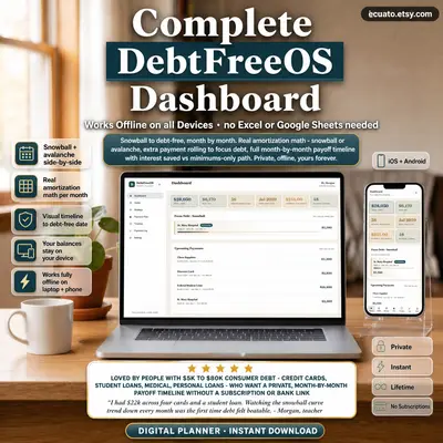 DebtFreeOS preview