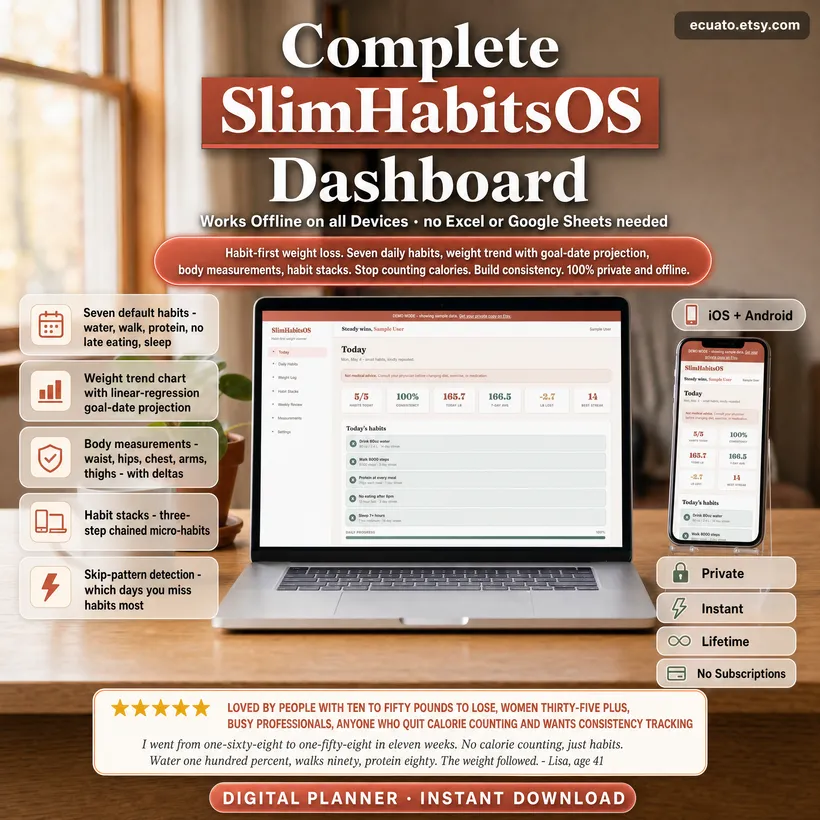 SlimHabitsOS preview