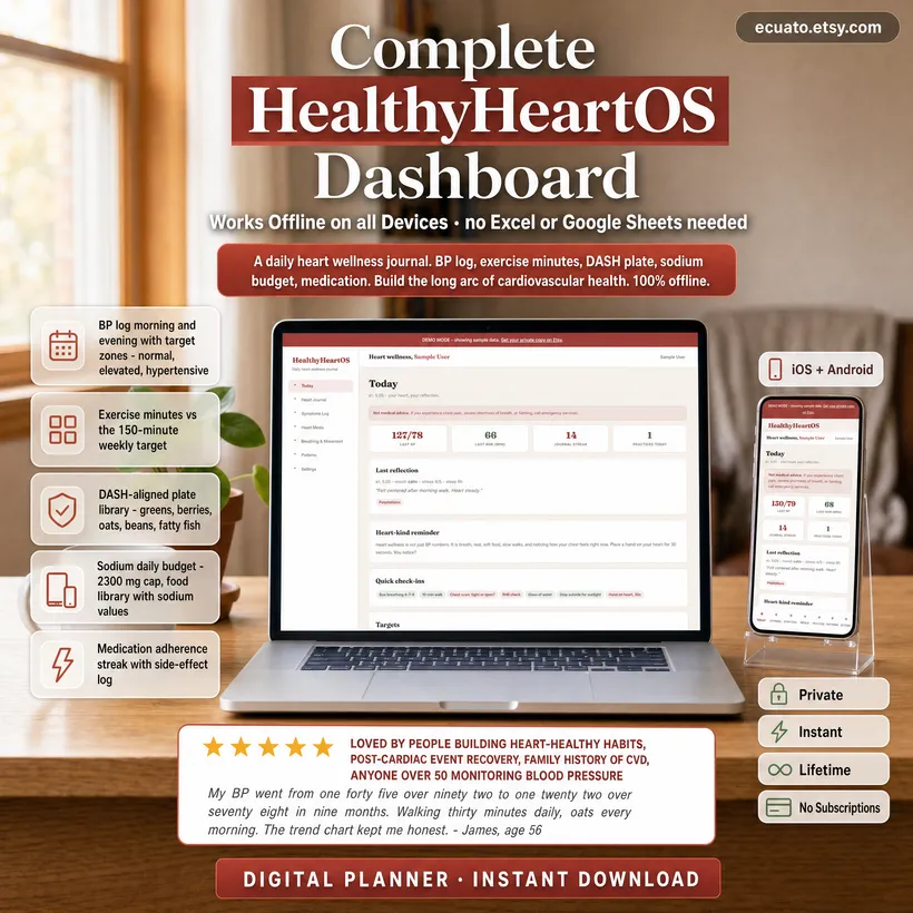 HealthyHeartOS preview
