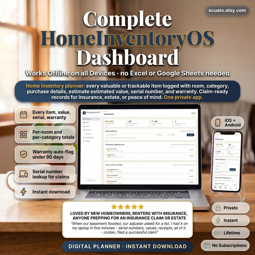 HomeInventoryOS preview