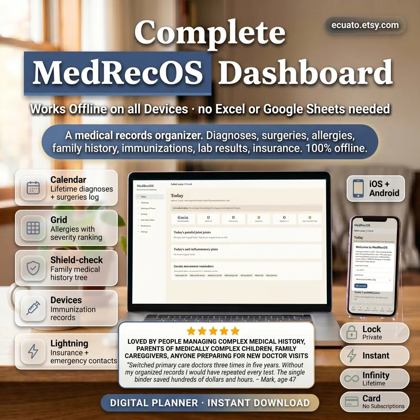 MedRecOS preview