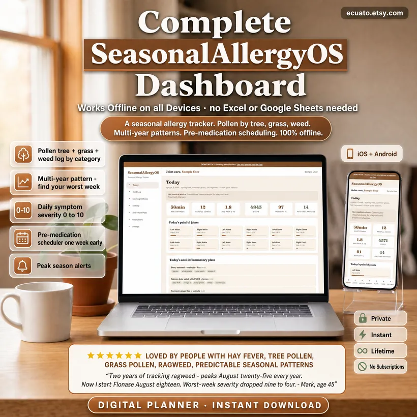 SeasonalAllergyOS preview