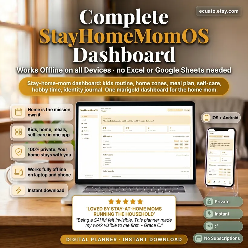 StayHomeMomOS preview
